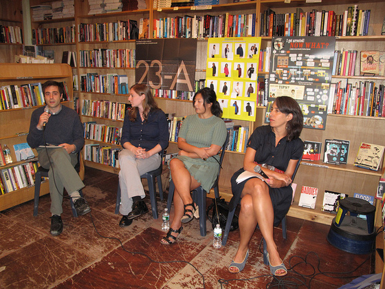 John Mangin moderated a discussion between Michelle Fei, Nancy Fishman, and Kate Rubin