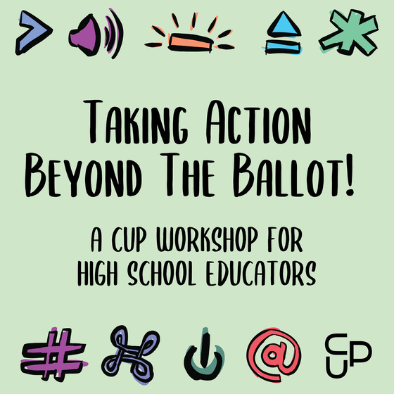 A CUP workshop for educators