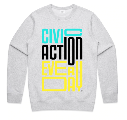 Civic Action Every Day Crew Neck Sweatshirt