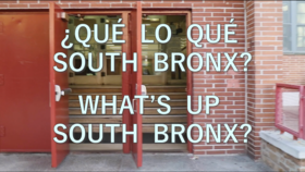 ¿Qué lo qué South Bronx? What’s Up South Bronx?